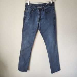 Men's Buffalo David Bitton Medium Wash Jackson-X Straight Stretch 34x34